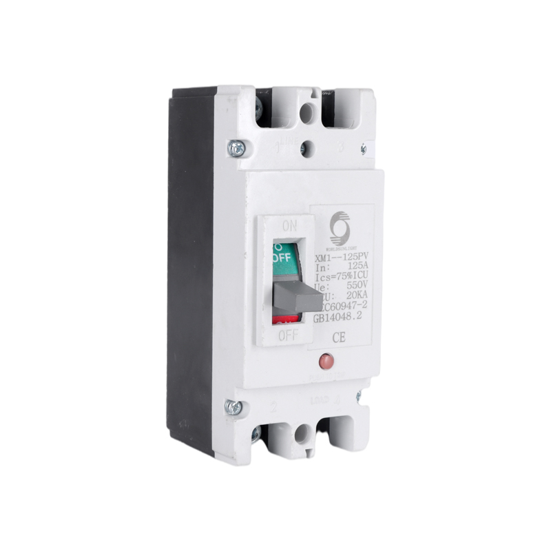XM1-125PV DC 550V 2P 100AMP Moulded case circuit breaker MCCB for Solar power system
