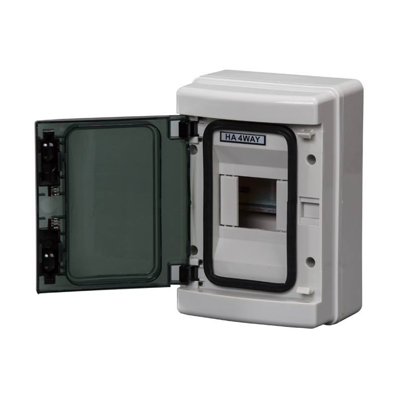 HA-4 IP65 waterproof outdoor 140*210*100mm 4 Ways Plastic Combiner Box junction box distribution box