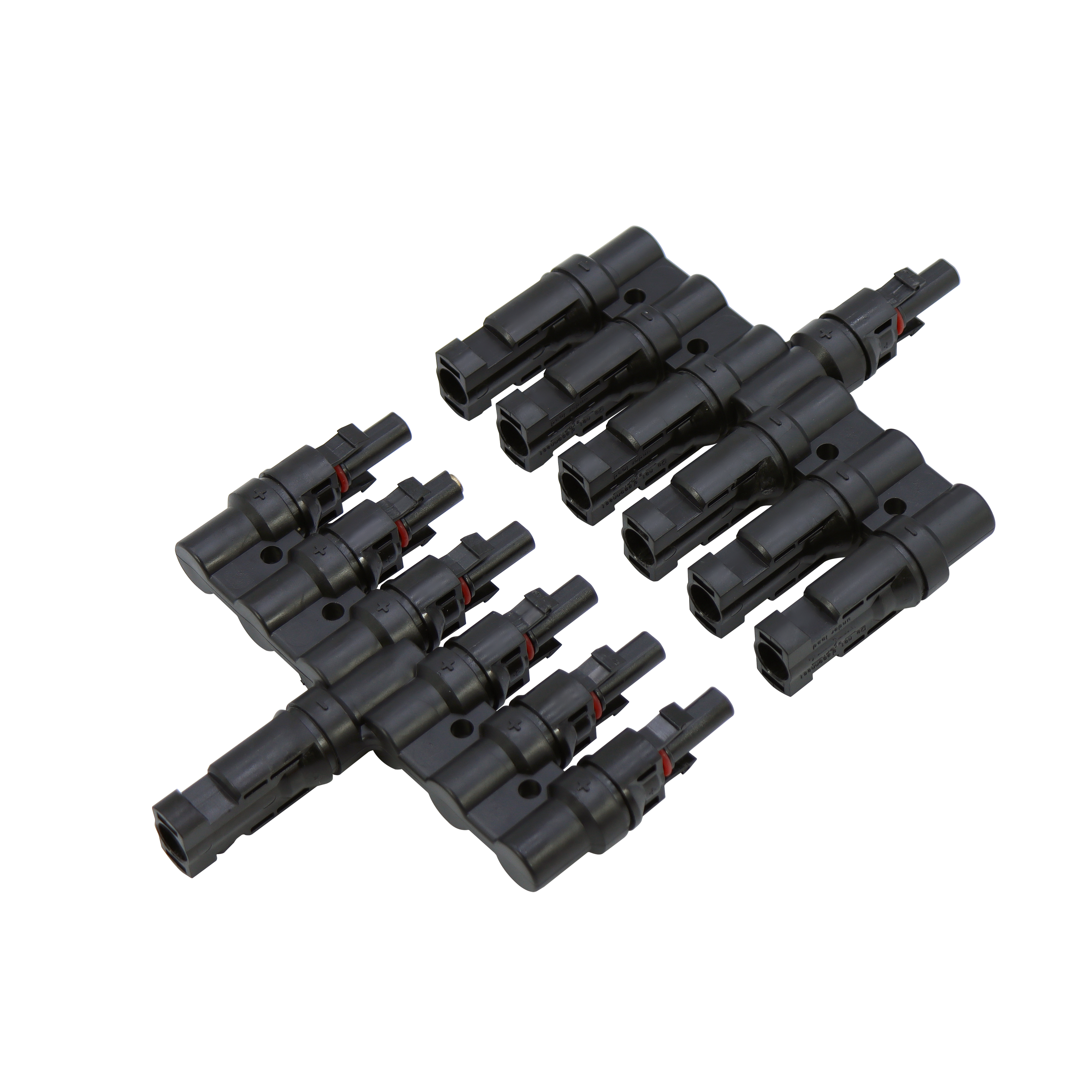 WSPVT6 IP67 4 to 1 1000V 40A T4 Branch solar pv cable connector