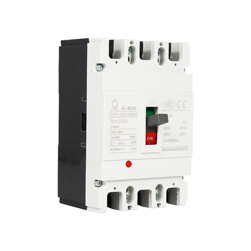 CE Worldsunlight XM1-250L/3300 400V 35KA 690V 22KA 250A 3P molded case circuit breaker MCCB