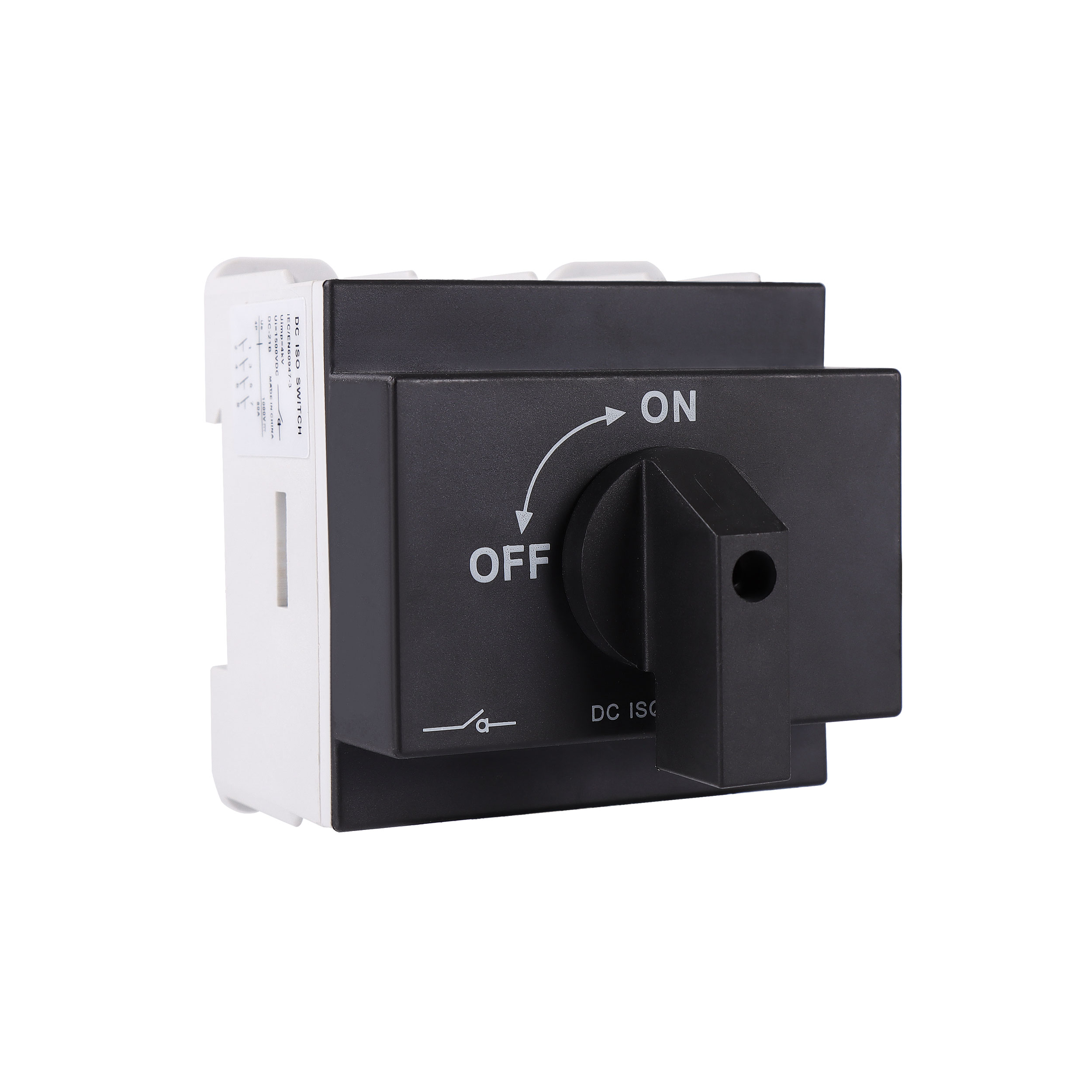 CE WSISO-100 16A 25A 32A 63A 80A 100A 4poles solar pv panel 1000V 1500v DC switch disconnector rotary switch for isolation