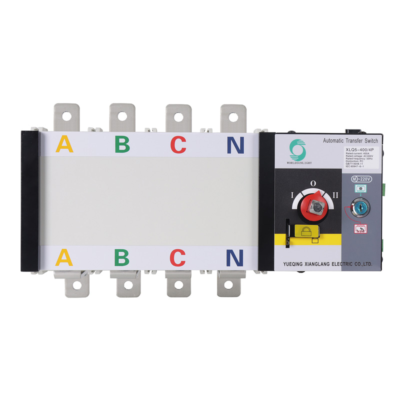 XLQ5-400/4P 400A AC400V 3 phase automatic changeover switch automatic transfer switch automatic change over switch ats