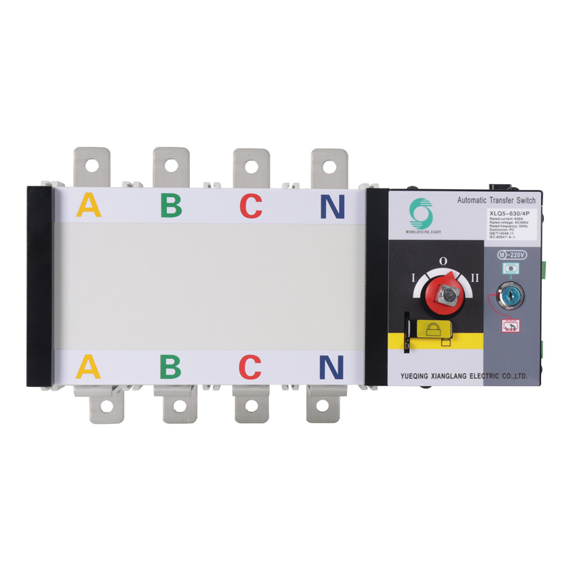 XLQ5-630/4P 630A AC400V 3 phase automatic changeover switch automatic transfer switch automatic change over switch ats