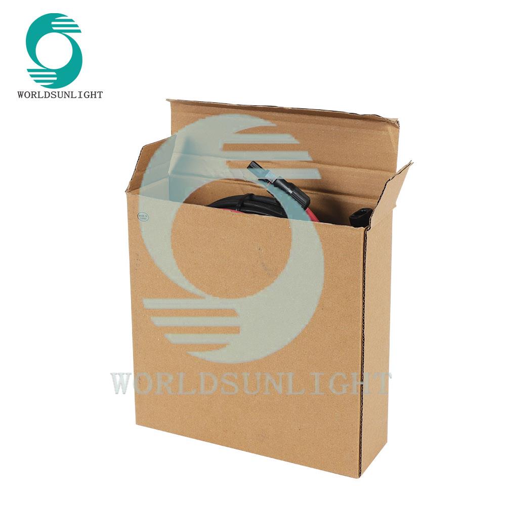 10meters 4mm2 solar red extension pv cable with MC4+10meters 4mm2 black solar extension cable with MC4,inner box packed