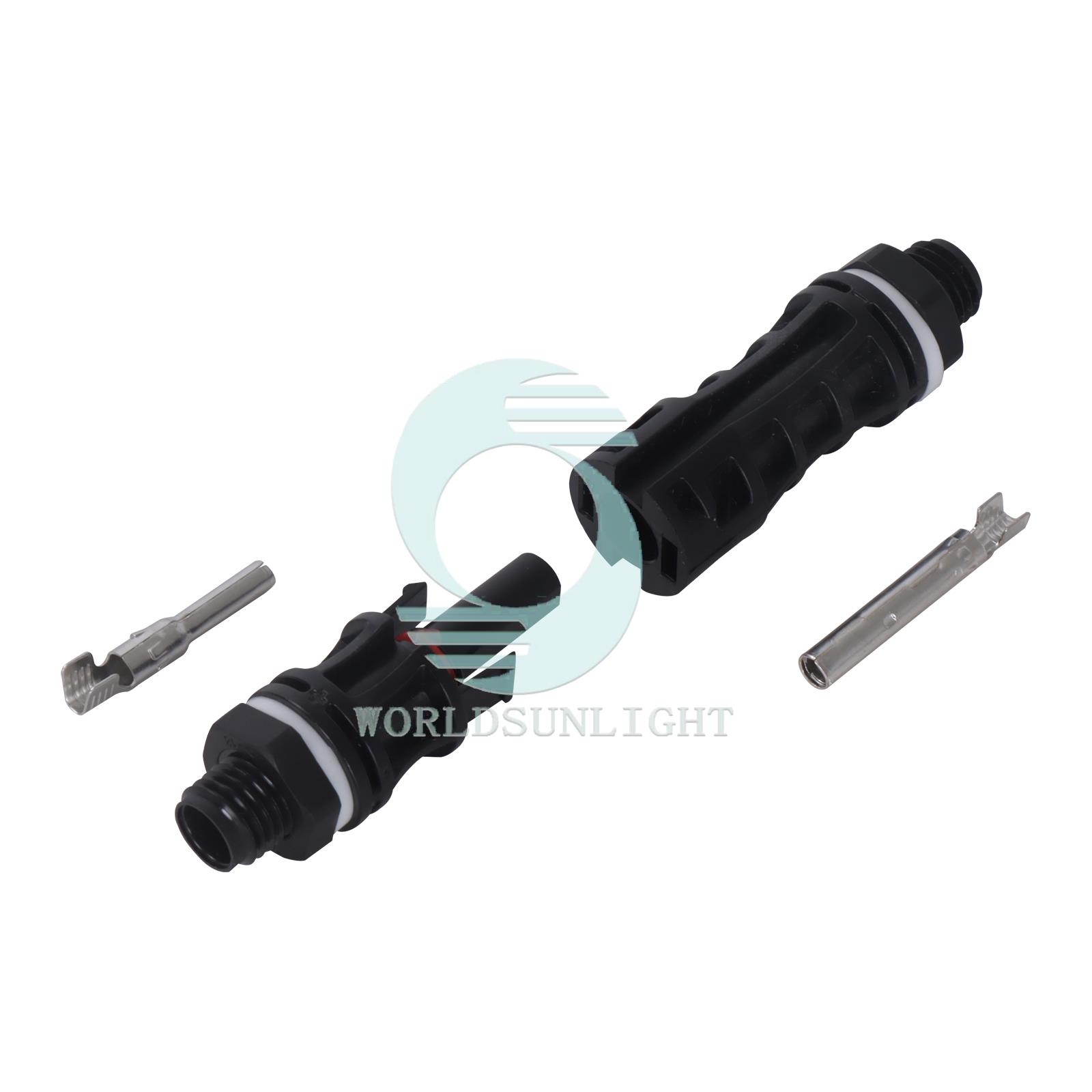 CE WSPVPC CE IP67 waterproof 30A DC 1500V 2.5mm2 4mm2 6mm2 Solar Cable Connector for solar pv system